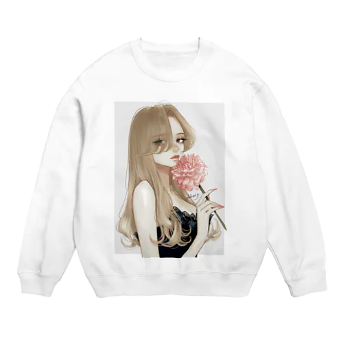 dahlia2 Crew Neck Sweatshirt