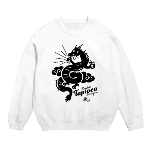 ダブルタピオカドラゴン Crew Neck Sweatshirt