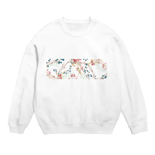 森のかわいい贈り物♪小さな木の実のボタニカル日記 ～徒然～ Crew Neck Sweatshirt