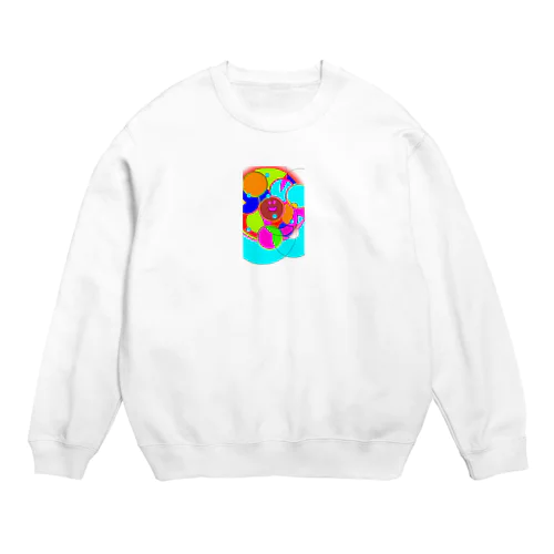 水に浮かぶ☆ta☆wa☆si☆ Crew Neck Sweatshirt