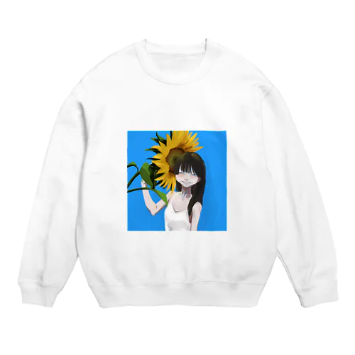 夏？ Crew Neck Sweatshirt