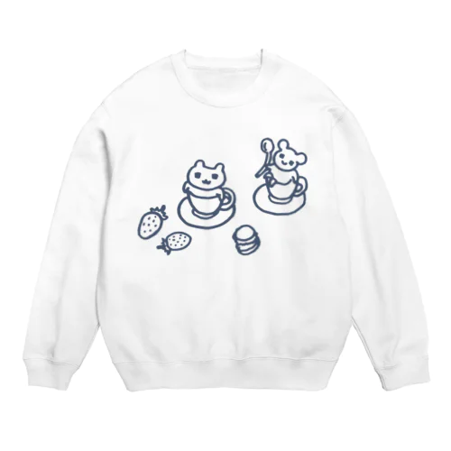 ティーカップあにまる Crew Neck Sweatshirt