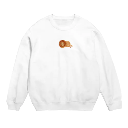 あいまいな　らいおん Crew Neck Sweatshirt