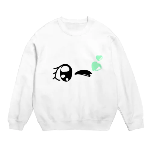 あいむ あん あいどる (ぐりーん) Crew Neck Sweatshirt