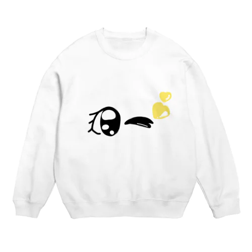 あいむ あん あいどる (いえろー) Crew Neck Sweatshirt