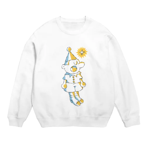 夜に…輝く☆ Crew Neck Sweatshirt