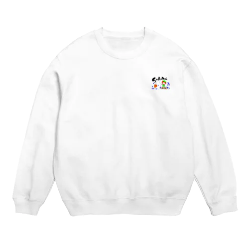 いっちゃんの魚釣り Crew Neck Sweatshirt