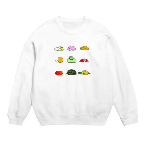 無気力サマー農園 Crew Neck Sweatshirt