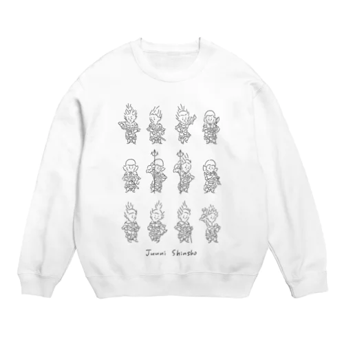 十二神将 Crew Neck Sweatshirt