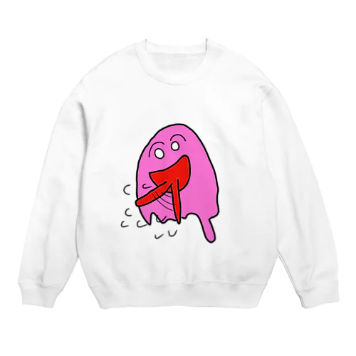 欝ちゃん　 Crew Neck Sweatshirt