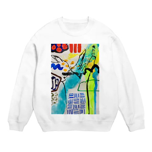 抽☆象 Crew Neck Sweatshirt