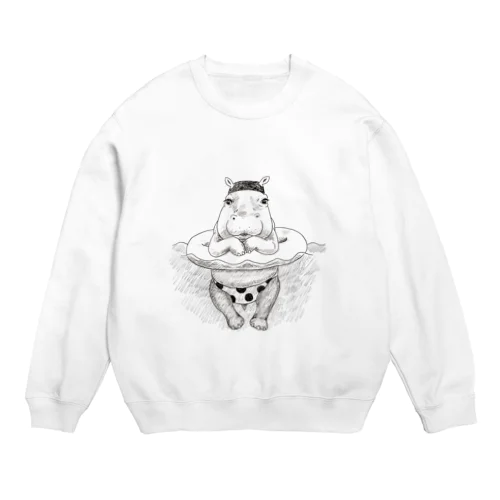 スイミングカバ Crew Neck Sweatshirt