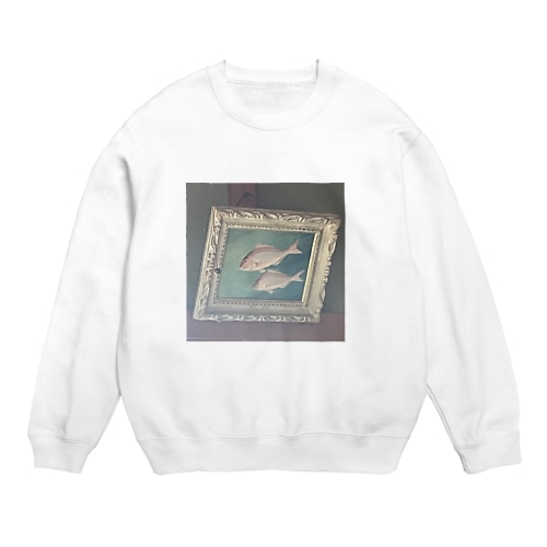喜一のお魚 Crew Neck Sweatshirt