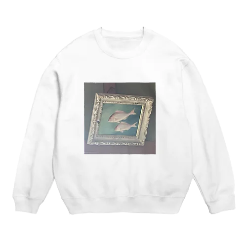 喜一のお魚 Crew Neck Sweatshirt