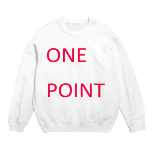 one point スウェット