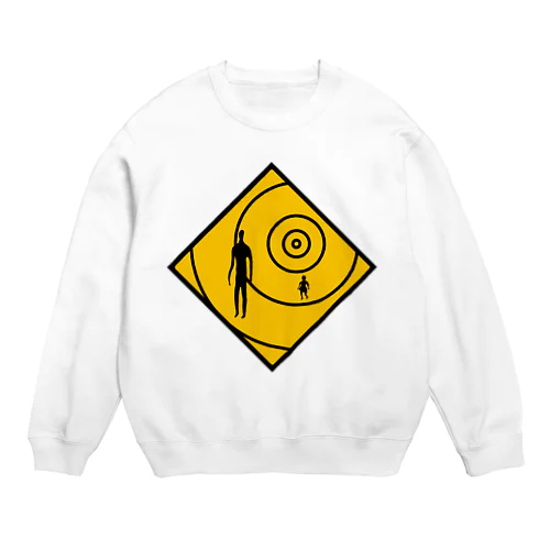 時空トンネル Crew Neck Sweatshirt