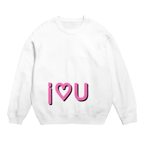 可愛いハート Crew Neck Sweatshirt