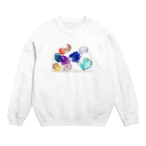 ✨花宇宙✨ Crew Neck Sweatshirt