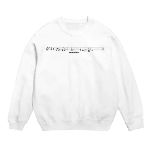 ともしび楽譜 Crew Neck Sweatshirt