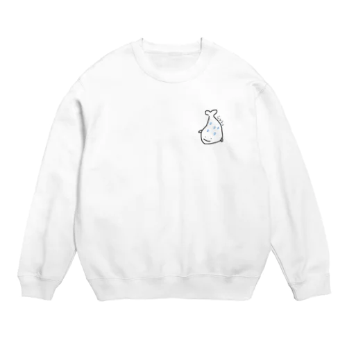 たぶん じんべえざめ Crew Neck Sweatshirt