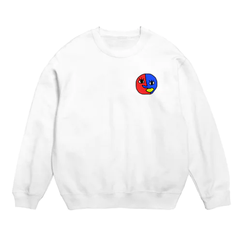 ピカソ的なやつ Crew Neck Sweatshirt