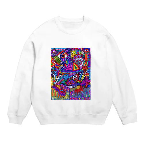 psychedelic.1 サイケデリック Crew Neck Sweatshirt