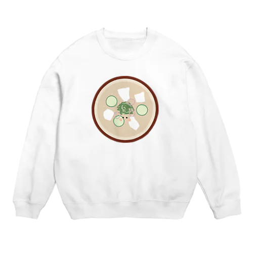 冷や汁ちゃん Crew Neck Sweatshirt