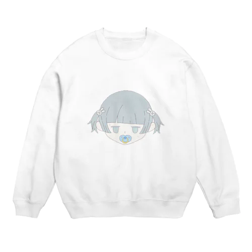 清楚系ばぶ Crew Neck Sweatshirt