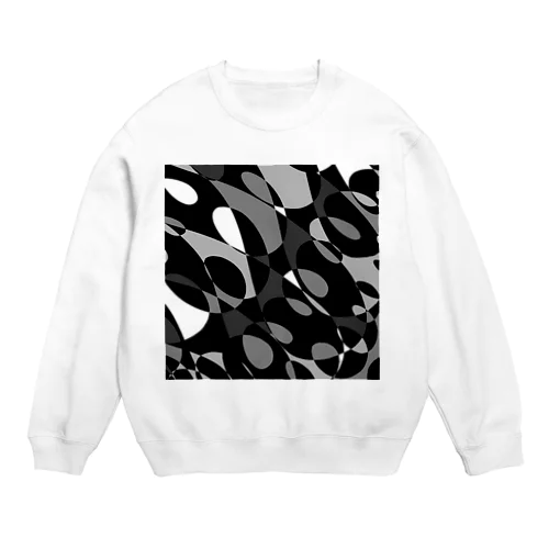 モノクロ自由形-5 Crew Neck Sweatshirt