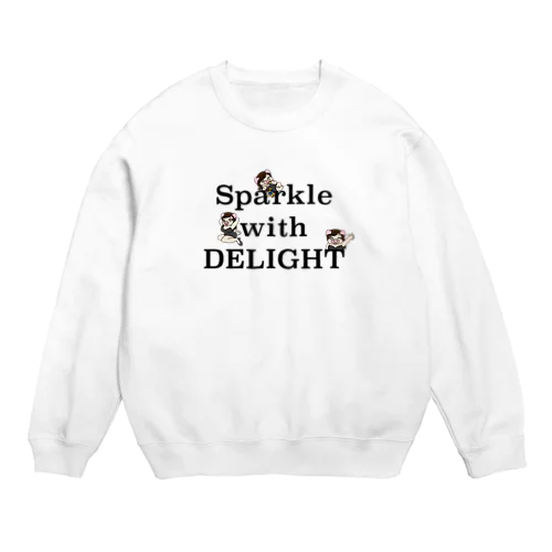 ブタのあすブーちゃん Crew Neck Sweatshirt