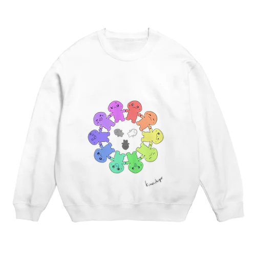 ぺんぺんくん、大集合！ Crew Neck Sweatshirt