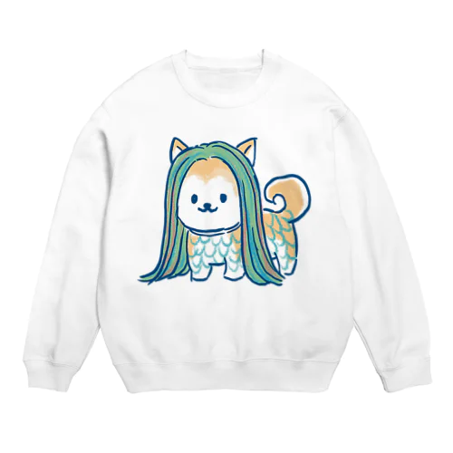 あまびえわんこ Crew Neck Sweatshirt