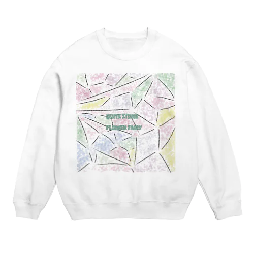 QuiteStone FlowerFairy  Crew Neck Sweatshirt