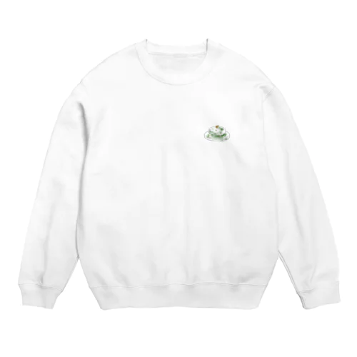 カビた鏡餅 Crew Neck Sweatshirt