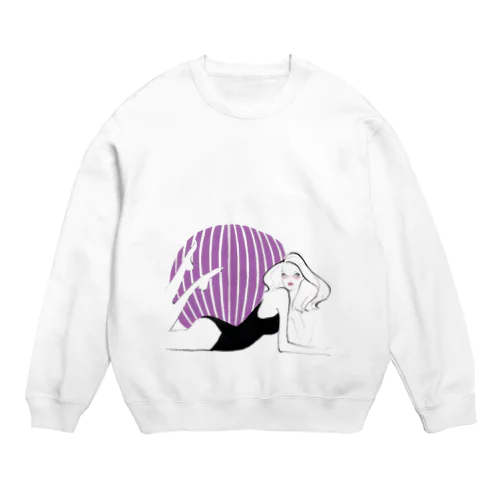 バランスボール Crew Neck Sweatshirt