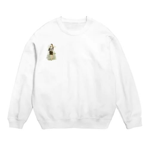 スーツgirl Crew Neck Sweatshirt