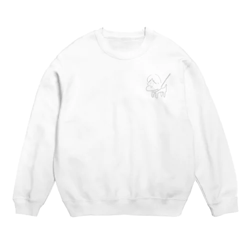 人面犬 飼い慣らされた醜態 Crew Neck Sweatshirt