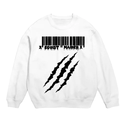 バックプリントあり　傷跡 Crew Neck Sweatshirt