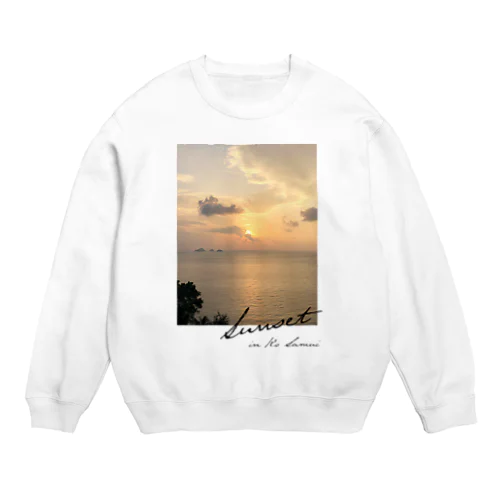 Sunset in Ko Samui Crew Neck Sweatshirt