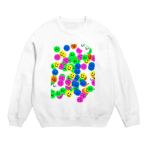 ニコちゃん Crew Neck Sweatshirt