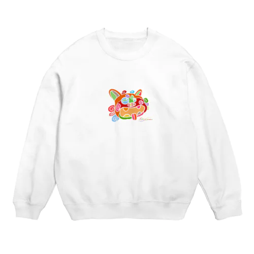 スマイルシーサー Crew Neck Sweatshirt