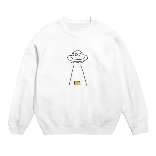 UFOから高野豆腐 Crew Neck Sweatshirt