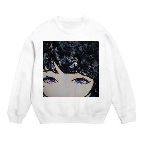 stone(アップ) Crew Neck Sweatshirt