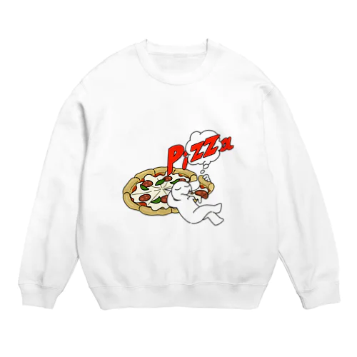 Pizza Crew Neck Sweatshirt
