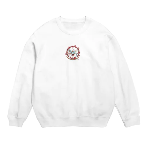 木馬と山帰来 Crew Neck Sweatshirt