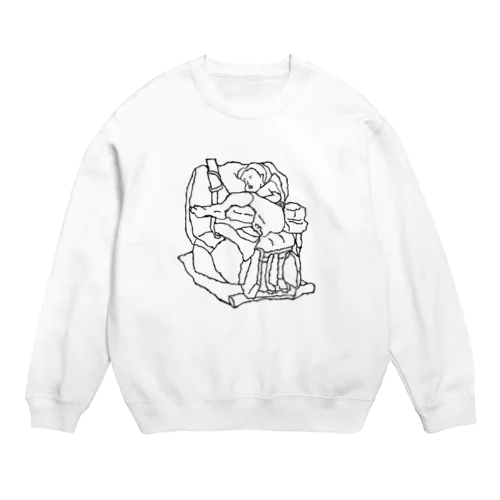 りのちゃん Crew Neck Sweatshirt