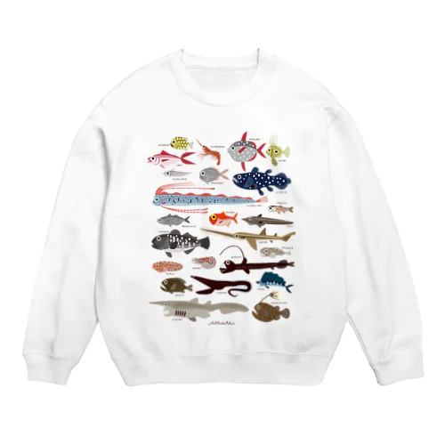 深海魚 Crew Neck Sweatshirt