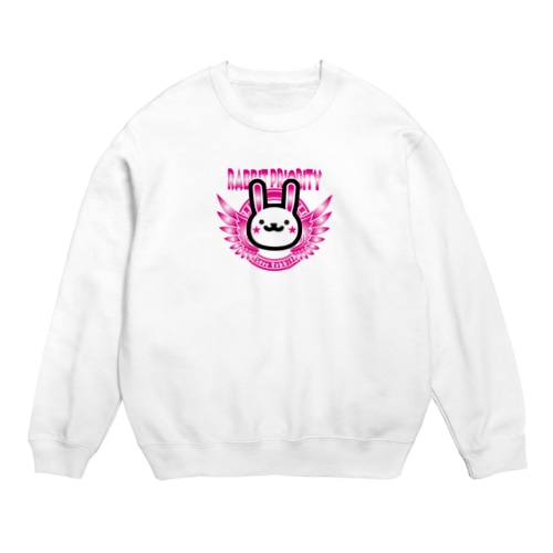 うさぎ、ネザーランドドワーフ、ホーランドロップ Crew Neck Sweatshirt