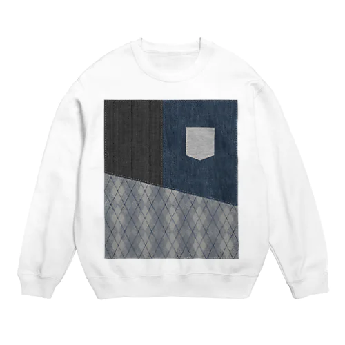 切り替えし-2 Crew Neck Sweatshirt