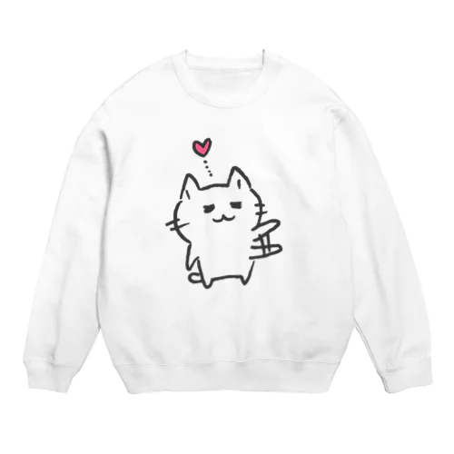 ザ シロネコ-II Crew Neck Sweatshirt